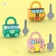 thumbnail image 3 of Cerraduras de Autobús de Entrenamiento de Aprendizaje para Niños Juguetes Educativos, 3 of 8