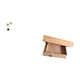 thumbnail image 5 of Escultura de figura de hoja de hierro, adorno para escritorio, armario, inauguración de la casa, chimenea con estante flotante, compartimento para caj, 5 of 8