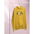 thumbnail image 3 of Lets Your Soul Shine Daisy Hoodie Women -Image by Shutterstock, Female x-Large, 3 of 4