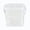 Clear#2, variant on Clear Food Grade Square Plastic Storage Buckets with Sealed Lids and Handles for Produce Snacks Dry Goods Organization in Kitchen and Pantry 1 Pack,4.8x3.7x3.7 Inch