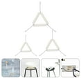 thumbnail image 6 of FRCOLOR 3Pcs White Triangle Crucible Holders Chemistry Heating Rack Laboratory Support, 6 of 6
