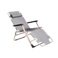 thumbnail image 3 of Elodie Chaise Pliante Chaise Inclinable Pliable Structure Stable Jardin Patio Bureau Dîner A, 3 of 8