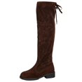 thumbnail image 2 of Yeahitch Womens Winter Boots Knee High Breathable Boots for Women Chunky Heel Tall Boots, 2 of 9