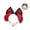 Red, variant on Bendable Wolf Ear Headpiece Hairband For Teens Girl