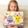 thumbnail image 4 of CCOCC 24 Sheets Easter Stickers for Kids Toddlers,Easter Basket Stuffers,Make A Face Stickers Crafts with Eggs Themed,Kids Party Favor Supplies Decorations Activities Gifts for Girls Boys, 4 of 6