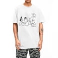 thumbnail image 4 of Camisetas para hombre y mujer, Snoopy, Peanuts, Halloween, Charlie Brown, I Got A Rock, camisetas de algodón, camisetas de manga corta, cuello redondo, ropa 6XL, 4 of 5