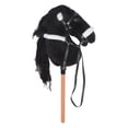 thumbnail image 4 of Multipurpose Plush Horse Head Costume Accessory on Hobby Horse Racing Toy Suitable for Family Fun, 4 of 8