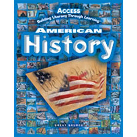 Pre-Owned Access American History, Building Literacy Through Learning- Student Activity Journal, 9780669509007, 0669509000, Paperback, Workbook edition