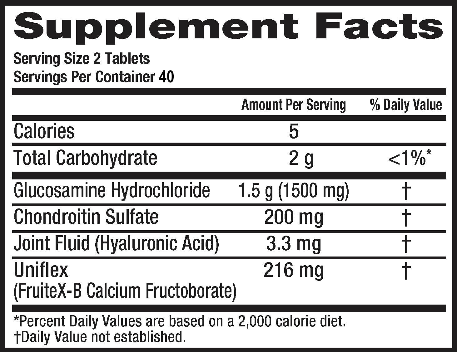 Move Free Advanced, 80 tablets - Joint Health Supplement with Glucosamine and Chondroitin
