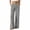 Gray, variant on Women's Corduroy Pants for Women with Pockets Elastic High Waisted Fall Pants Cozy Loose Straight Leg Vacation Trousers White S