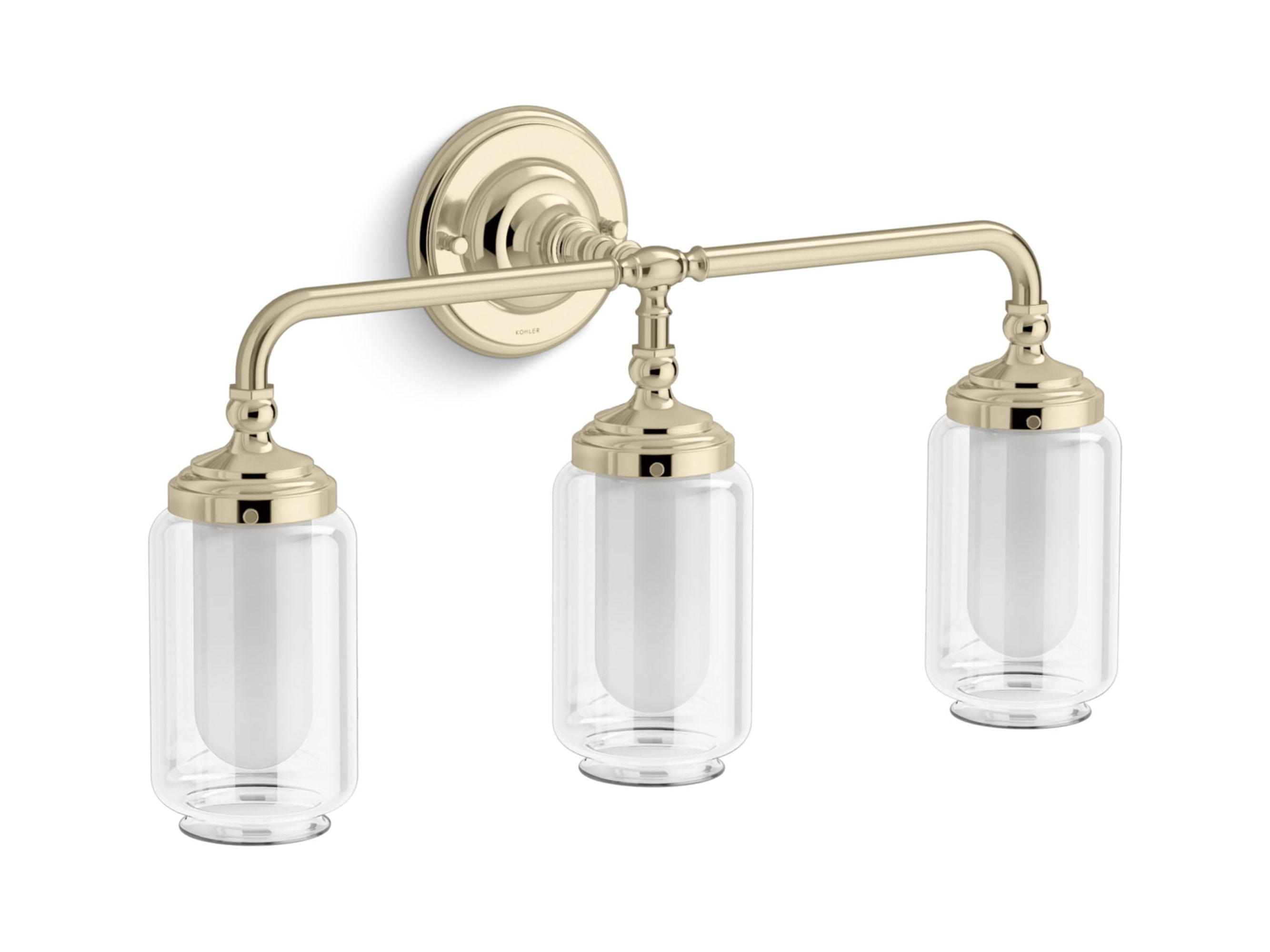 Kohler Lighting 32806-Sc03 Artifacts 3 Light 23" Wide Bathroom Vanity Light - Chrome