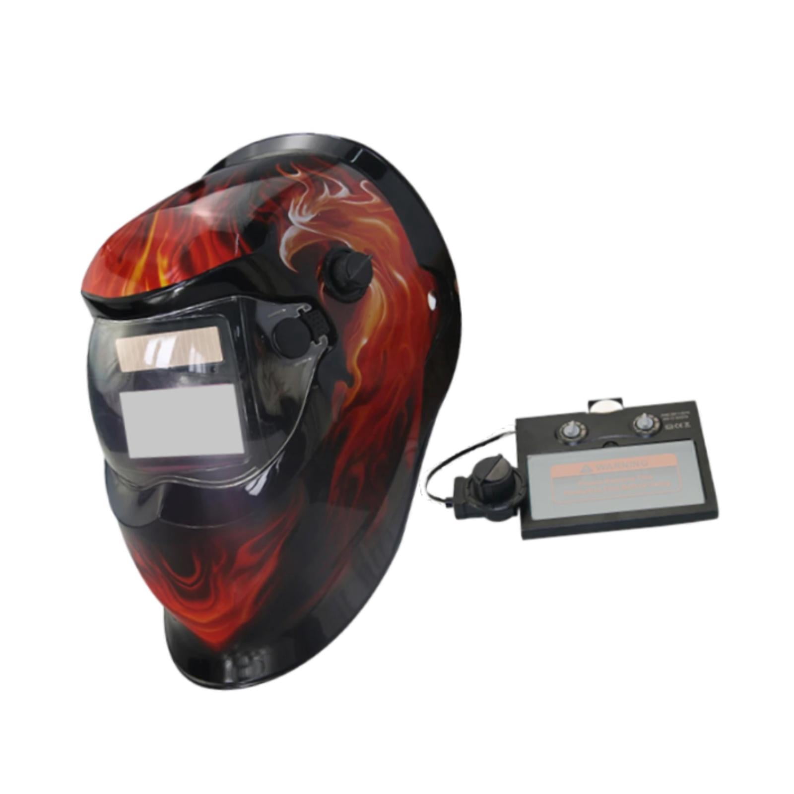 figatia Adjustable Welding Helmet Welder Hood Gear Protection Cover Portable High Temperature Resistant Welding Protector Face