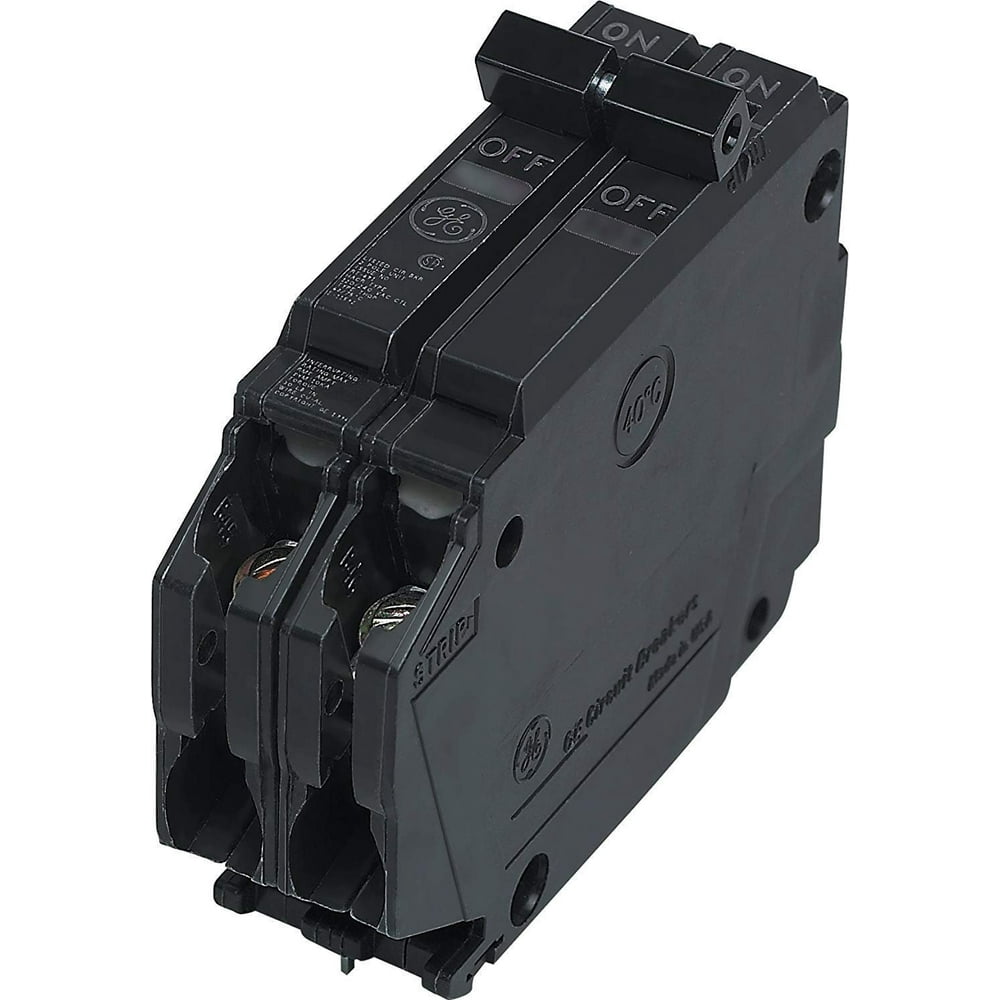 General Electric THQP215 Circuit Breaker, 2Pole 15Amp Thin Series