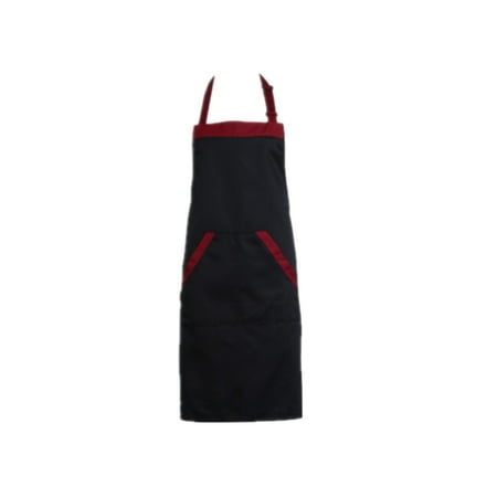 

AvoDovA Cooking Kitchen Apron For Woman Men Chef Waiter Cafe Shop BBQ Hairdresser Aprons with Pockets Work Bibs