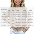 thumbnail image 2 of Mooqilaa Girls Cardigan Sweater, Ribbed Knit Button Front Casual Long Sleeve Fall Winter Cardigans Size 14-15 Years Khaki, 2 of 6