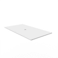 thumbnail image 4 of 36" Morden Solid Surface Minimalist Thin Vanity Countertop - White, 4 of 4