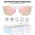 thumbnail image 2 of Gafas de Sol, Lentes TAC Polarizadas, Protección UV400, Marco Plástico, Almohadillas Nasales, Para Conducción, Running, Ciclismo, Pesca, Hombres y Mujeres, 2 of 4