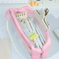 thumbnail image 4 of LSLJS Mesh Pencil Case Pen Bag Clear Case Marker Pouch Multifonction Organizer Box Transparent Case Makeup Bag Office College School Gift, Pencil Pouch, 4 of 9