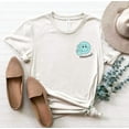 thumbnail image 7 of VICTORY SMILEY FACE Grpahic Short sleeve Tees, 7 of 7