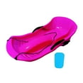 thumbnail image 4 of Lipstore Snow Sled Classic Wear Resistant with Pull Rope Thickened with Brakes Sledge Pink, 4 of 8