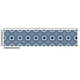 thumbnail image 3 of Abstract Fabric by the Yard Upholstery, Design of Intertwined Like Circular Eyes Abstract Round Elements in Retro Design, Decorative Fabric for DIY and Home Accents, Ceil Blue by Ambesonne, 3 of 5