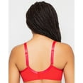 thumbnail image 5 of Sheer Mesh Plunge T-Shirt Bra - Diva Red, 5 of 5