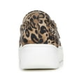 thumbnail image 2 of NATURALIZER Womens Brown Animal Print Stretch Gore Removable Insole Non-Slip Padded Hawthorn Round Toe Platform Zip-Up Athletic Sneakers 7.5 M, 2 of 4