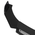thumbnail image 2 of 3Pcs Front Bumper Lip Spoiler Kit Universal Car Modification Black, 2 of 4