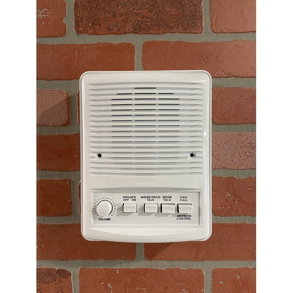 Altavoz de patio Nutone ISA-449WH para sistema de intercomunicación IMA4406