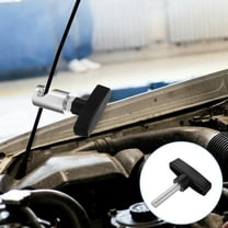 LIFKOME Car Hood Prop Rod Replacement Aluminum Hood Stay Stopper Lift Support Clamp Struts Holder Hood Prop Tool For Hatch And Liftgate