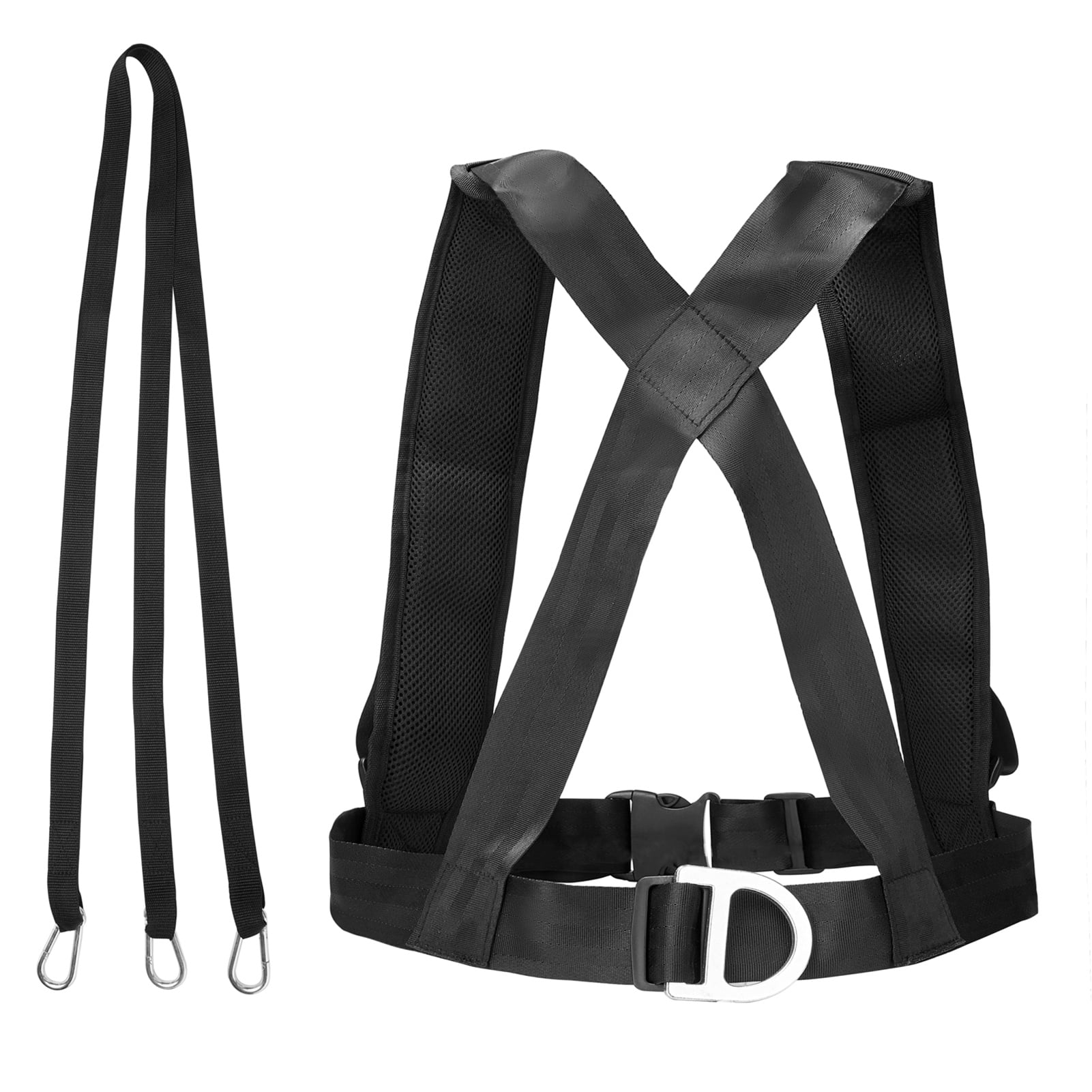 Training Weight Sled Harness Adjustable Tire Pulling Weight Bearing Vest Outdoor 