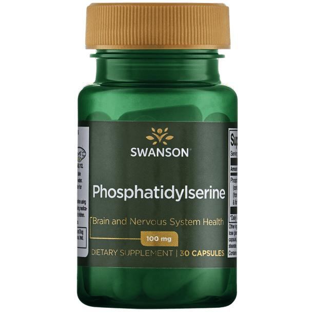 Swanson Phosphatidylserine 100 mg 30 Veggie Capsules