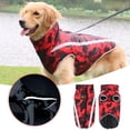 thumbnail image 2 of Reflective Thickened Winter Jacket for Dogs - Warm Lined Overcoat with Adjustable Fit for Autumn and Winter Outdoor Activities, 2 of 5