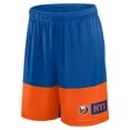thumbnail image 2 of Men's Logo Athletic Royal New York Islanders Best of the Best Shorts, 2 of 3