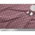 thumbnail image 3 of Soimoi Georgette Viscose Fabric Geometric Small Print Fabric by The Yard 42 Inch Wide, 3 of 3