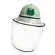 thumbnail image 5 of Gorro de protección doble para bebé con protección facial a prueba de polvo y anti escupitajos verduras, 5 of 9
