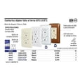 thumbnail image 2 of Contacto Doble Gfci Madera Italiana Voltech 49813 Voltech CODO-GFCIM, 2 of 2