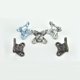 thumbnail image 4 of Soportes de Estante DYNWAVEMX Acero Inoxidable Universal Plata, 4 of 8