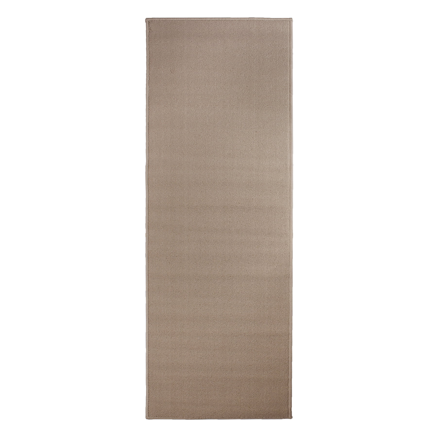 RITZ Solid Rug Runner, Beige, 20' x 60'