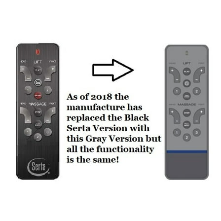 Serta Motion Select Replacement Remote for Adjustable Bed