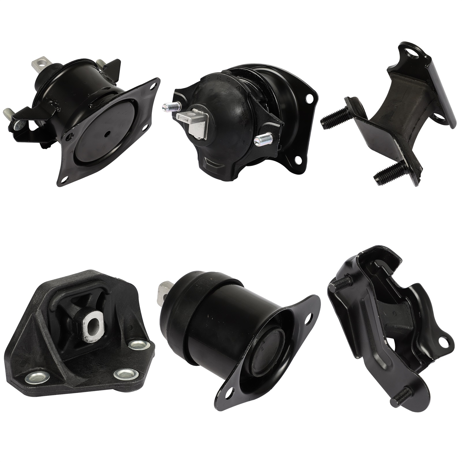 ECCPP Engine Motor Mount and Transmission Mount Fit For Honda Accord LX EX SE 2003 2004 2005 2006 2007 V6 3.0L Gas, Automatic Transmission A4527HY A4526HY A4525 A4544 A4517 A4524 A4566