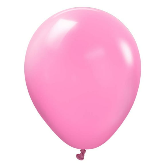 5 inch Kalisan Standard Queen Pink Latex Balloons (100 Pack) - Party Supplies Decorations