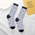 thumbnail image 4 of Kids Girls Boys Socks - Dogs Are Running Comfort Breathable Crew Socks for Boys Girls Kids, Soft Athletic Running Socks for Boys Socks 6-10 Years Old, 4 of 6