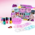 thumbnail image 1 of DPTALR Kids Nail Set DIY Nail Patches Makeup Accessories Girls Toy Nail Art Sticker Set 5ml, 1 of 1