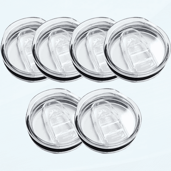 Extra Lids for 20 OZ Skinny Tumblers 6 Packs, 20oz Stainless Steel Skinny Tumbler Replacement Lids 6 Packs