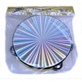 thumbnail image 3 of Musical Tambourine 8" Reflective Percussion Double Row Jingles Wood Hand Held, 3 of 3
