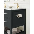 thumbnail image 3 of Amerock Blackrock Polished Nickel Pivoting Double Post Tissue Holder, 3 of 7