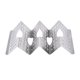 thumbnail image 1 of Soporte de taco Soporte para Tacos de Acero Inoxidable Plato para Burritos Estante para Panqueques Mexicanos Tacos Bandeja para Servir Bandeja para 22cmx10cm Plata Magideal Soporte de taco, 1 of 7