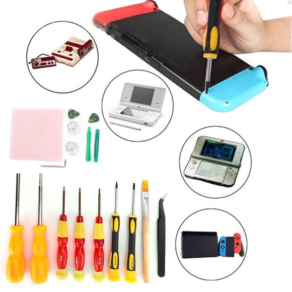 Screwdriver Set, Long Service Life Removal Tool, Sturdy and Easy to Use A set of Repair Tools for All Kinds of Disassembly Game Console Repair