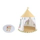 thumbnail image 4 of Tienda de campaña india para niños, juguete de regalo, tienda de campaña tipo castillo, tienda de campaña tipo tipi, para carnavales, parques, áreas Tela de terciopelo, 4 of 8